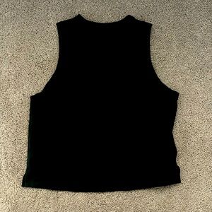 Classic-Fit Cotton-Blend Tank / Size 2 / Color: Black 🖤